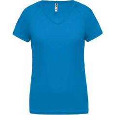 PA477 LADIES’ V-NECK SHORT SLEEVE SPORTS T-SHIRT