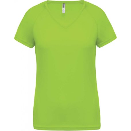 PA477 LADIES’ V-NECK SHORT SLEEVE SPORTS T-SHIRT