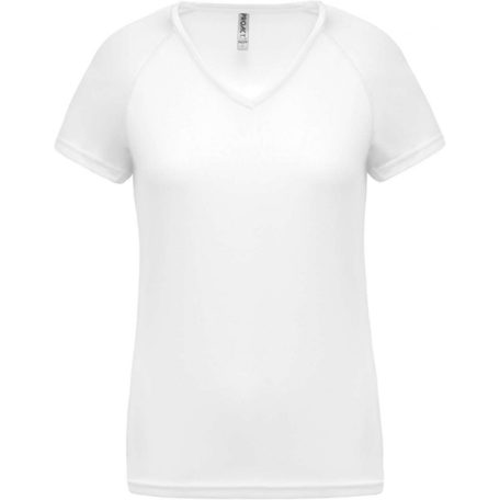 PA477 LADIES’ V-NECK SHORT SLEEVE SPORTS T-SHIRT