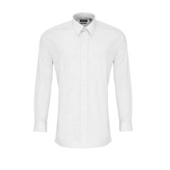 PR204 MEN’S LONG SLEEVE FITTED POPLIN SHIRT