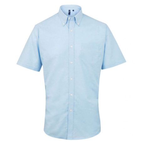 PR236 MEN’S SHORT SLEEVE SIGNATURE OXFORD SHIRT