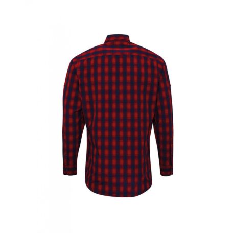 PR250 'MULLIGAN' CHECK - MEN'S LONG SLEEVE COTTON SHIRT