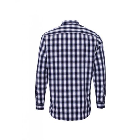 PR250 'MULLIGAN' CHECK - MEN'S LONG SLEEVE COTTON SHIRT