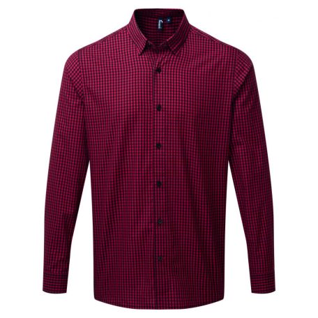 PR252 'MAXTON' CHECK MEN'S LONG SLEEVE SHIRT