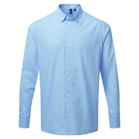 PR252 'MAXTON' CHECK MEN'S LONG SLEEVE SHIRT