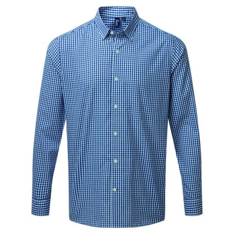 PR252 'MAXTON' CHECK MEN'S LONG SLEEVE SHIRT