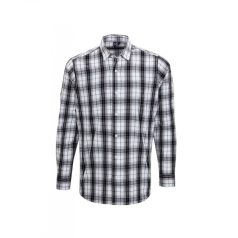   PR254 'GINMILL' CHECK - MEN'S LONG SLEEVE COTTON SHIRT