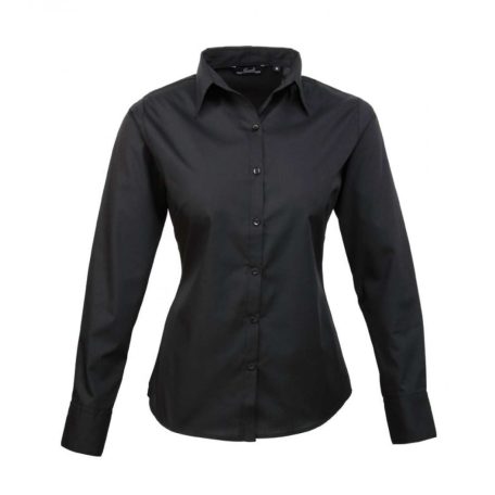 PR300 WOMEN'S LONG SLEEVE POPLIN BLOUSE