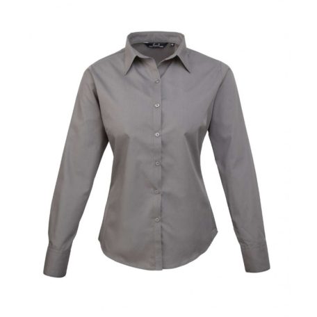 PR300 WOMEN'S LONG SLEEVE POPLIN BLOUSE