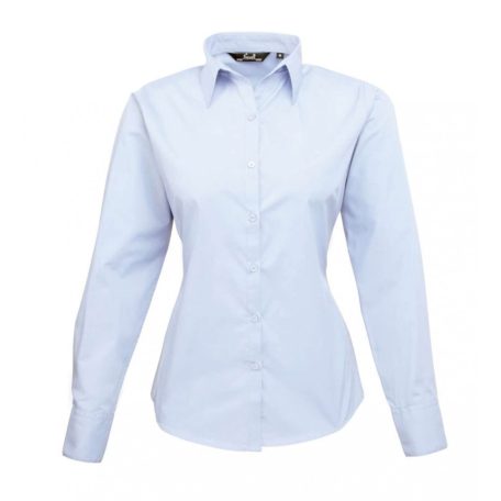 PR300 WOMEN'S LONG SLEEVE POPLIN BLOUSE