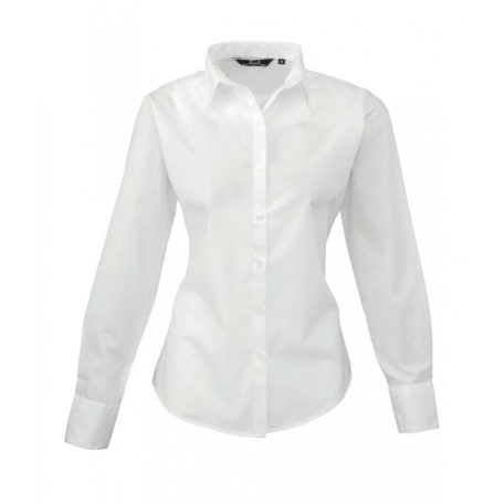 PR300 WOMEN'S LONG SLEEVE POPLIN BLOUSE