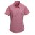 PR321 WOMEN'S SHORT SLEEVE GINGHAM MICROCHECK SHIRT