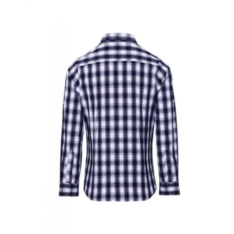 PR350 'MULLIGAN' CHECK - WOMEN'S LONG SLEEVE COTTON SHIRT