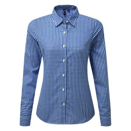 PR352 'MAXTON' CHECK WOMEN'S LONG SLEEVE SHIRT