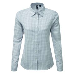   PR352 'MAXTON' CHECK WOMEN'S LONG SLEEVE SHIRT