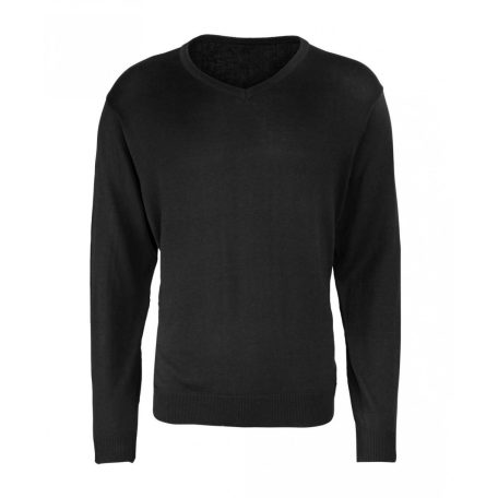 PR694 MEN'S KNITTED V-NECK SWEATER