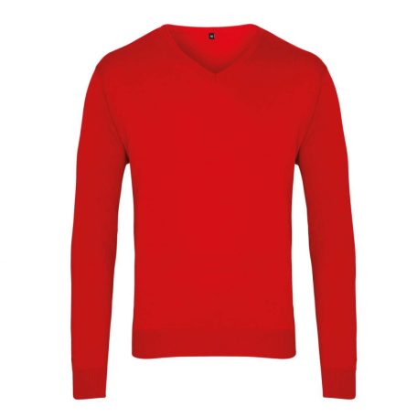 PR694 MEN'S KNITTED V-NECK SWEATER