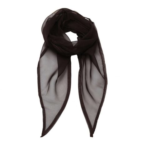 PR740 'COLOURS COLLECTION' PLAIN CHIFFON SCARF