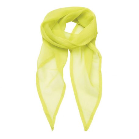 PR740 'COLOURS COLLECTION' PLAIN CHIFFON SCARF