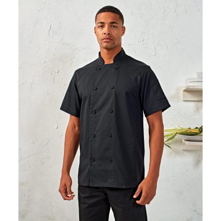 Premier PR902 CHEF'S COOLCHECKER® SHORT SLEEVE JACKET M