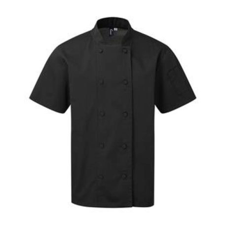 Premier PR902 CHEF'S COOLCHECKER® SHORT SLEEVE JACKET XS