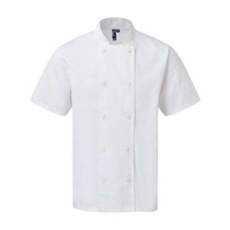 PR902 CHEF'S COOLCHECKER® SHORT SLEEVE JACKET