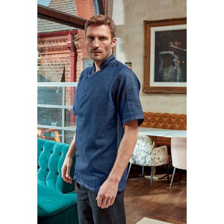 PR906 CHEF'S ZIP-CLOSE SHORT SLEEVE JACKET