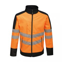 Regatta RETRA625 HI-VIS PRO 3 LAYER SOFTSHELL 3XL