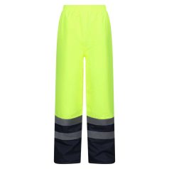Regatta RETRJ523R HI VIS INSULATED OVERTROUSER 2XL