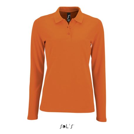 SOL'S SO02083 SOL'S PERFECT LSL WOMEN - LONG-SLEEVE PIQUÉ POLO SHIRT S