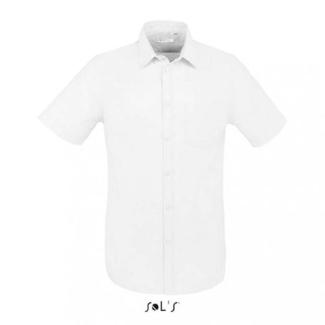 SO02921 SOL'S BRISBANE FIT - SHORT SLEEVE OXFORD MEN'S SHIRT