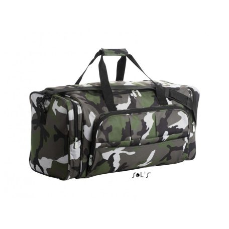 SO70900 SOL'S WEEK-END - 600D POLYESTER MULTI-POCKET TRAVEL BAG