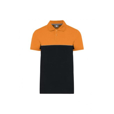 Designed To Work WK210 UNISEX ECO-FRIENDLY TWO-TONE SHORT SLEEVE POLO SHIRT 2XL