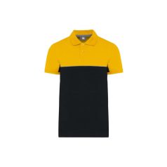   Designed To Work WK210 UNISEX ECO-FRIENDLY TWO-TONE SHORT SLEEVE POLO SHIRT 2XL