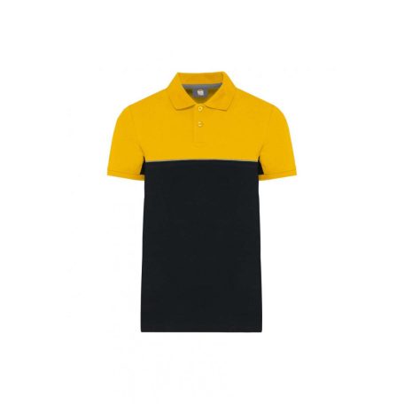 Designed To Work WK210 UNISEX ECO-FRIENDLY TWO-TONE SHORT SLEEVE POLO SHIRT M