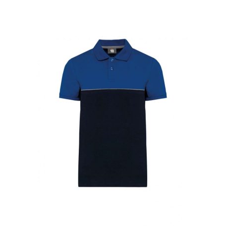 Designed To Work WK210 UNISEX ECO-FRIENDLY TWO-TONE SHORT SLEEVE POLO SHIRT XS