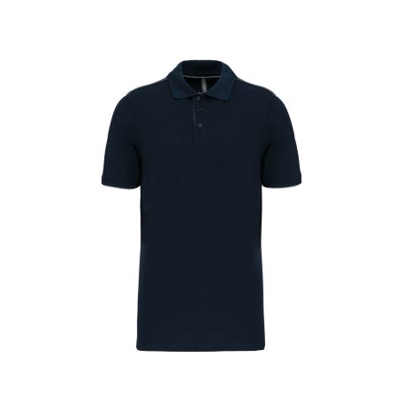 Designed To Work WK270 MEN'S SHORT-SLEEVED CONTRASTING DAYTODAY POLO SHIRT L