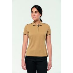   Designed To Work WK271 LADIES' SHORT-SLEEVED CONTRASTING DAYTODAY POLO SHIRT 3XL