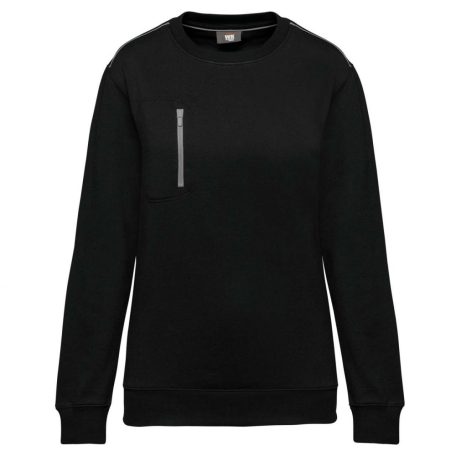 Designed To Work WK403 UNISEX DAYTODAY CONTRASTING POCKET SWEATSHIRT L