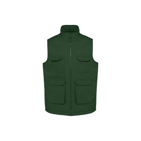 Designed To Work WK607 UNISEX PADDED MULTI-POCKET POLYCOTTON VEST XS