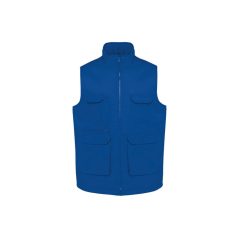   Designed To Work WK607 UNISEX PADDED MULTI-POCKET POLYCOTTON VEST M