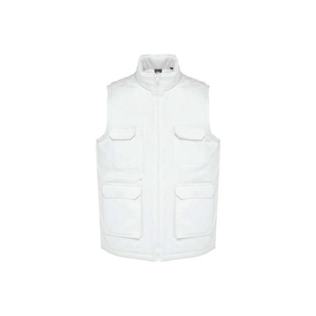 Designed To Work WK607 UNISEX PADDED MULTI-POCKET POLYCOTTON VEST 2XL