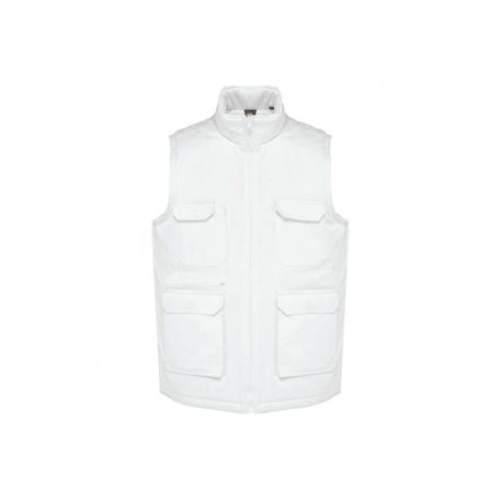 Designed To Work WK607 UNISEX PADDED MULTI-POCKET POLYCOTTON VEST 4XL